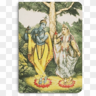 Dailyobjects Indian Mythology Radha Krishna A5 Notebook - Painting Clipart