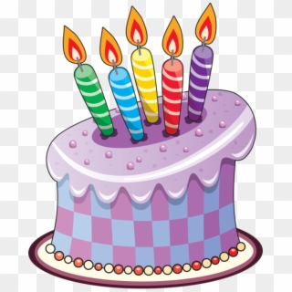 Gateaux Cartoon Birthday Cake, Birthday Cake Clip Art, - Cartoon Cute Transparent Birthday Cake - Png Download