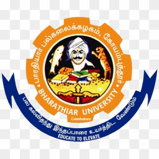 Bharathiyar University - Logo Bharathiar University Coimbatore Clipart