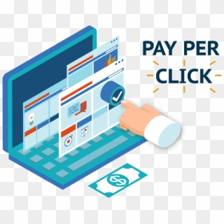 Ppc - Pay Per Click In Digital Marketing Clipart