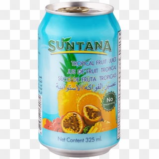Suntana Tropical Fruit Juice - Juicebox Clipart
