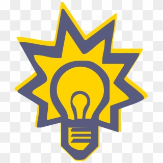 Light Bulb Idea Png - Bong Den Phat Sang Clipart