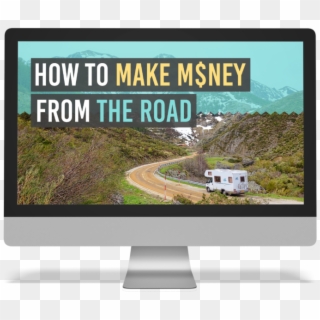 How To Make Money From Home - Led-backlit Lcd Display Clipart