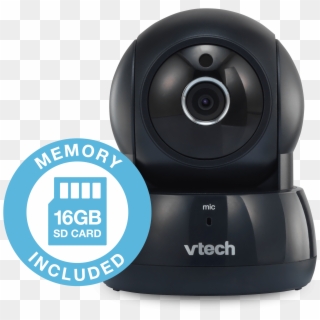 Wi-fi Ip Camera With 720p Hd, Remote Pan & Tilt, Free - Webcam Clipart