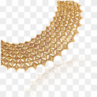 Splendorous Azva Bridal Gold Necklace - Gold Clipart