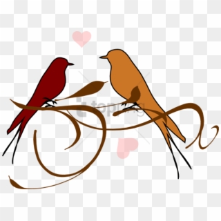 Free Png Love Birds Png Image With Transparent Background - Love Birds Line Art Clipart