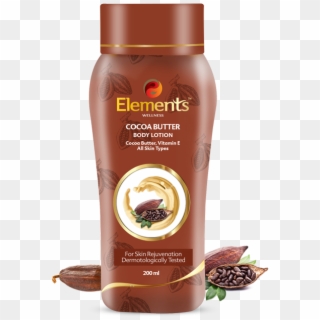 New - Elements Cocoa Butter Body Lotion Clipart