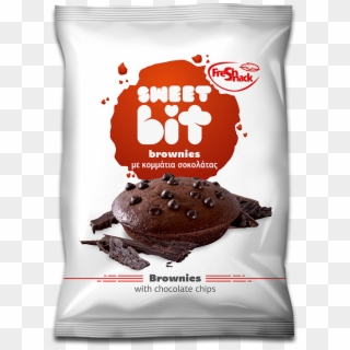 Sweet Bit Brownies With Chocolate Chips - Sweet Bit Clipart