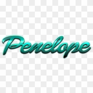 Penelope Name Logo Png - Graphic Design Clipart