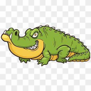 Png Stock Alligator Cartoon Illustration Transprent - Crocodiles Cartoons Png Clipart