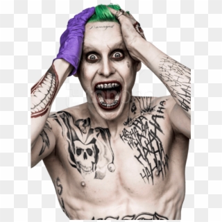 Free Png Joker Suicide Squad Png Images Transparent - Jared Leto Joker Art Clipart