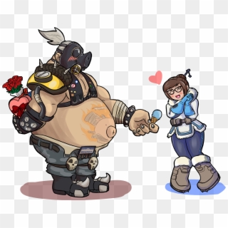Overwatch The Lost Vikings Cartoon Fictional Character - Overwatch Characters In Love Clipart