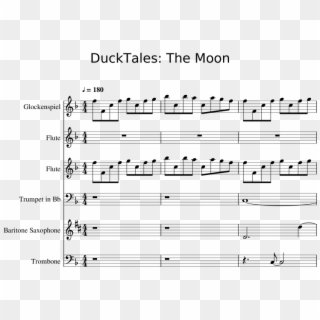 The Moon Icon Concert Piano Tutorial - Walk It Talk It Clarinet Sheet Music Clipart