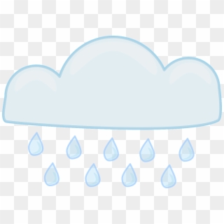 Rain Cloud Storm Free Vector Graphic On - Desenho Nuvem Chovendo Png Clipart