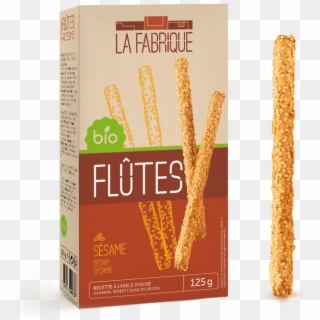Flute Sesame Bio Cover - Breadstick Clipart