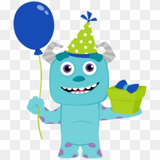 Monster Inc Birthday, Monster Inc Party, Monster University - Sullivan Monster Inc Png Clipart