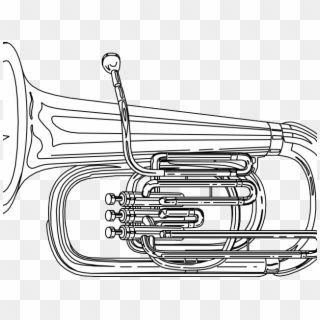 Instrument Clipart Tuba - Trumpet - Png Download