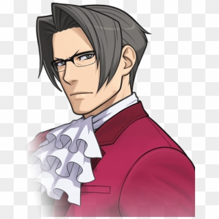 Picture Free Download Miles Edgeworth Ace Attorney - Miles Edgeworth Clipart