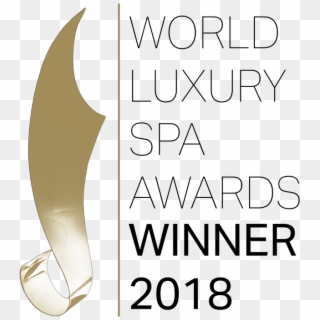 2018 Spa Awards Winner Logo Black Text 1 Copy - World Luxury Spa Awards 2018 Clipart