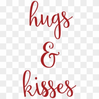 Hugs & Kisses Svg Cut File Clipart
