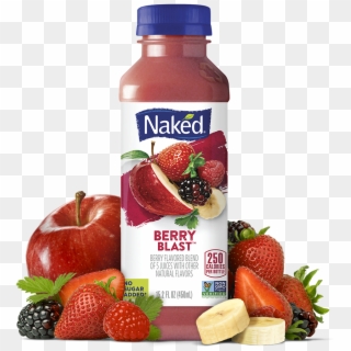Naked Smoothies , Png Download - Naked Berry Blast Clipart