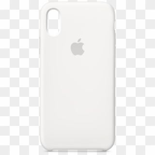 Iphone Xs Apple Silicone Case White - Smartphone Clipart
