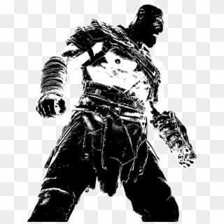Click To Expand - Kratos Black And White Transparent Clipart