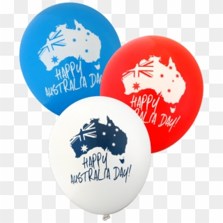 Happy Australia Day Balloons [1804] - Australia Day Balloons Clipart