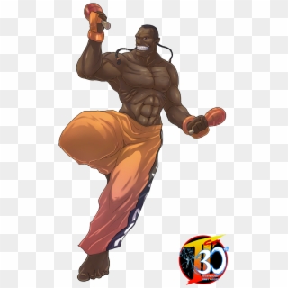 Our Street Fighter 30th Tribute - Deejay Street Fighter Kick Clipart