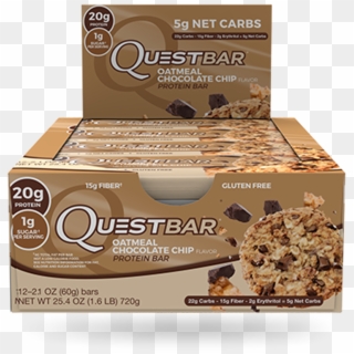 Picture Of Quest Bars - Quest Bars Oatmeal Chocolate Chip Clipart
