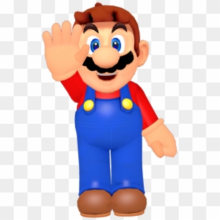 Transpa Gloves Mario Png Clipart - Mario Without Gloves Transparent Png