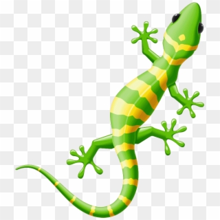Iguana Clipart Yellow Spotted Lizard Free Clipart On - Lizard Clipart - Png Download