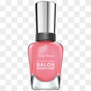 Sally Hansen Pink Nail Polish Complete Salon Manicure Clipart