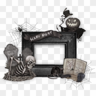 Cadre Halloween Png - Picture Frame Clipart
