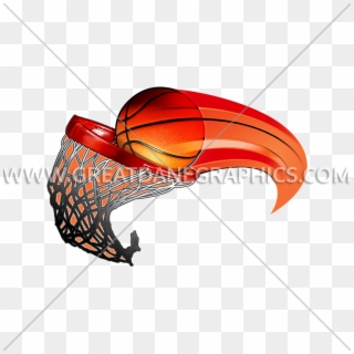 Basketball Swoosh - Sport Kite Clipart