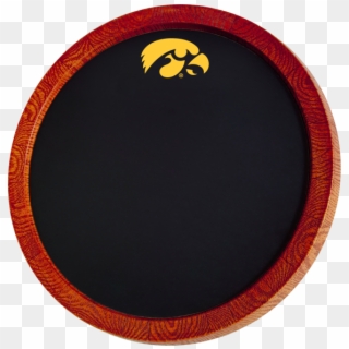 20" Barrel Team Logo Chalkboard-tigerhawk - Iowa Hawkeyes Clipart