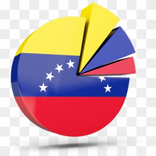 Bandera De Venezuela En Redondo Clipart
