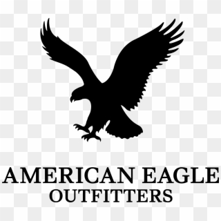 American Eagle Outfitters Logo Black And Ahite - American Eagle Logo Png Clipart