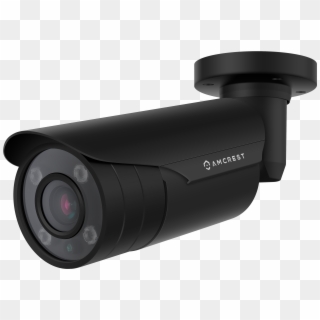 Amcrest 4xoptical Zoom Hd 1080p 1920tvl Bullet Outdoor - Black Outdoor Security Camera Clipart