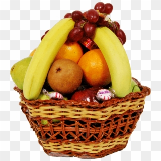 Fruit Basket Png - Fruit Basket Transparent Background Clipart