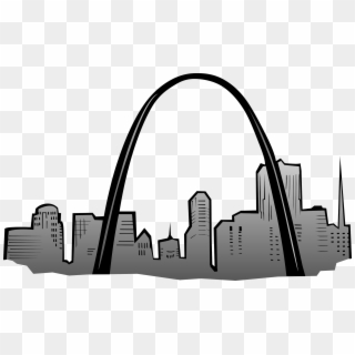Arch St Louis Free Collection Download And - St Louis Arch Clip Art - Png Download