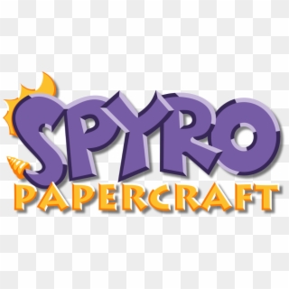 Spyro Papercraft - Graphic Design Clipart