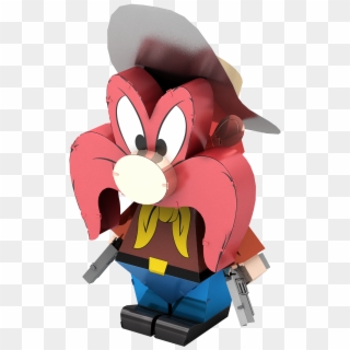 Picture Of Yosemite Sam - Bugs Bunny Paper Toy Clipart