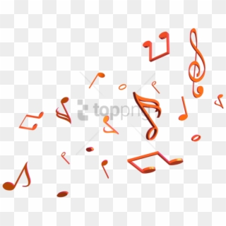 Free Png Download Color Music Notes Png Png Images - Efeitos Render Clipart
