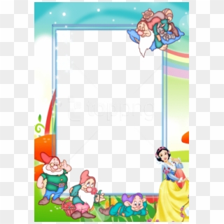 Free Png Transparent Kidsframe With Snow-white And - Snow White And The Seven Dwarfs Frame Clipart