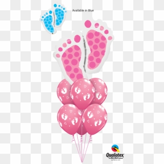 Baby Feet Luxury Balloon Display Clipart