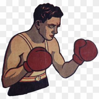 Boxinggloves Boxer Sport Vintage Manga Ⓒ - Transparent Vintage Boxing Gloves Clipart