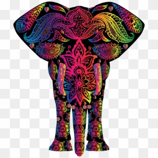 1987 X 2339 9 - Colorful Elephant Clipart