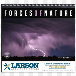Picture Of Forces Of Nature Wall Calendar - Thunderstorm Clipart