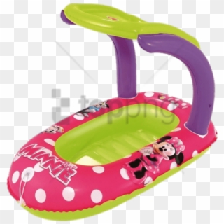 Free Png Download Minnie Mouse Inflatable Dinghy With - Beach Boat Bestway Clipart